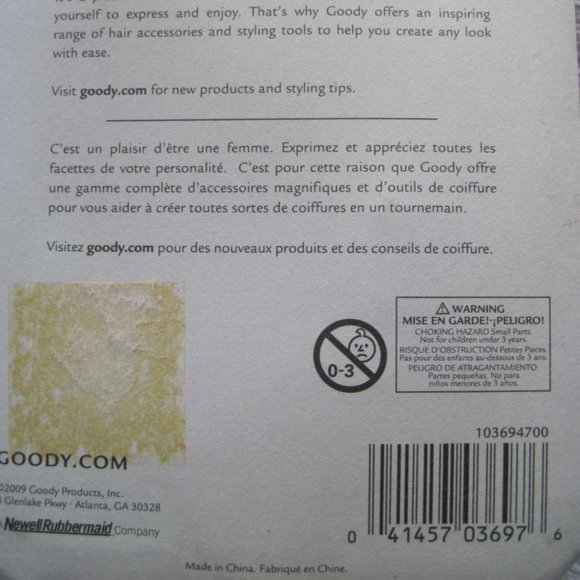 6 Goody Metal Sectioning Styling Hair Clips Section Style Secure Classic Dye - Picture 8 of 15